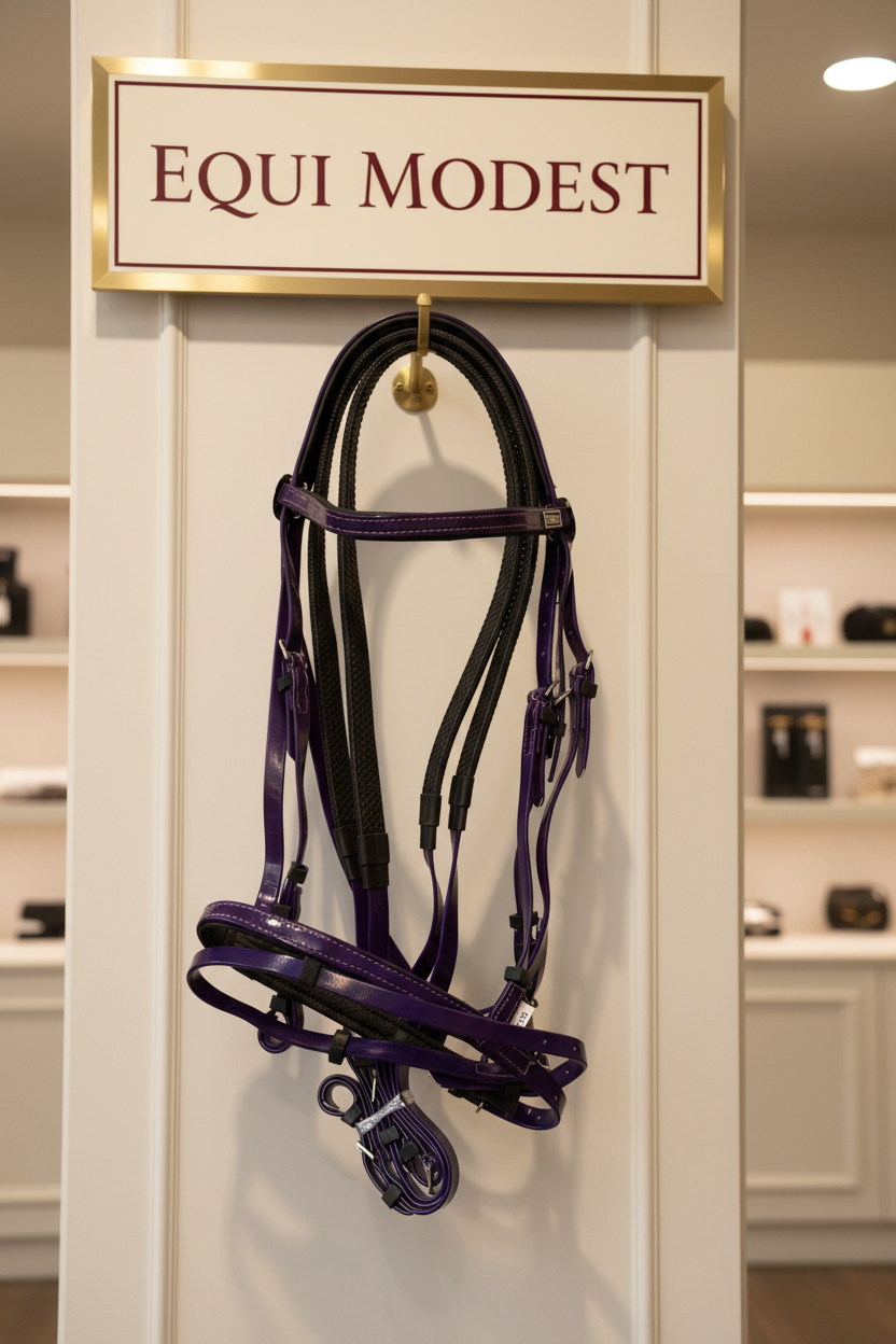 𝐁𝐫𝐢𝐝𝐥𝐞 & 𝐑𝐞𝐢𝐧𝐬 (Purple)
